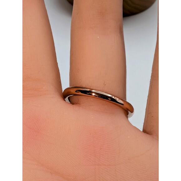 Eterno Rose Gold 925 Sterling Bella Luce Remy Cut Lab Ruby & White CZ Ring Sz 8 - Picture 7 of 9